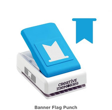 Creative Memories - Banner Flag Punch RARE RETIRED