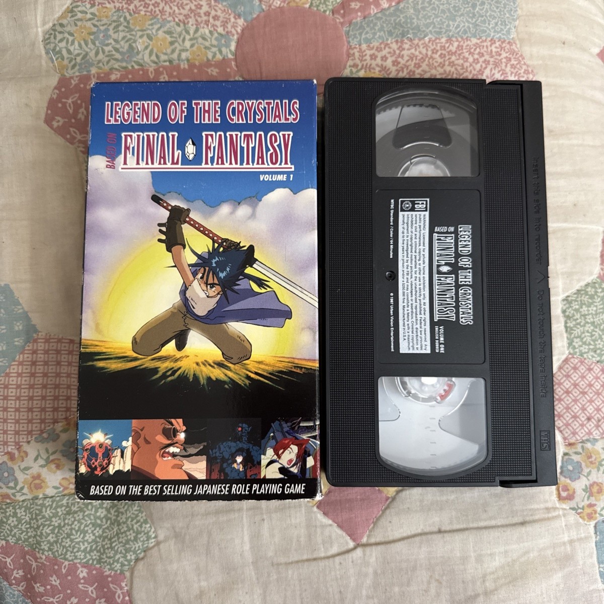 Final Fantasy - OVA Series: Vol. 1 (VHS, 1997) for sale online | eBay