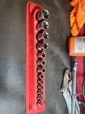 Snap On 213afley 13-pc Combination Drive Torx Shallow Socket Set E4-e24 Usa