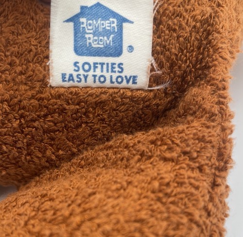 Pagliaccetto vintage camera softies orsacchiotto a lacrime peluche Hasbro 1976 peluche - Foto 9 di 12