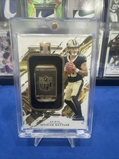 2024 Panini Impeccable - RC Spencer Rattler #SS-SRR 1/2 Oz Gold Bar 1/1 Card