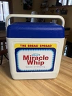 RARE 1979  vintage Kraft Miracle Whip cooler complete W Tray  16x16x9 Inches