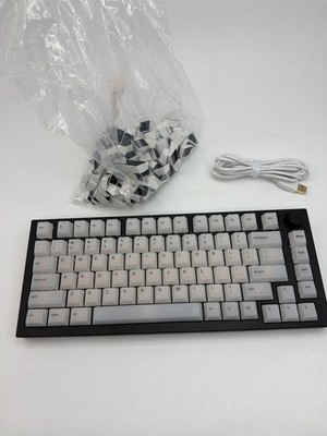 GLORIOUS GMMK PRO 75% Mechanical Gaming Keyboard TKL Panda Switches RGB Black