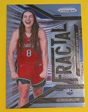 2025 Prizm WNBA Fractal #14 Georgia Amoore RC Mystics Insert