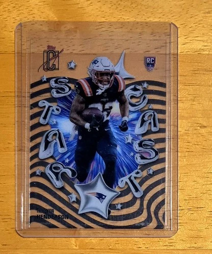 2025 Topps Signature TreVeyon Henderson Base (RAW)