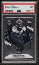 2021 Panini Phoenix Rookie Baron Browning #186 PSA 9 MINT 1c7