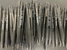  100 Pens Paper Mate InkJoy Retractable Ballpoint Pen 300RT Black Ink 1.0mm