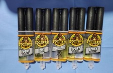  5 Gorilla Epoxy 5 Minute Multi-Component Syringe New 