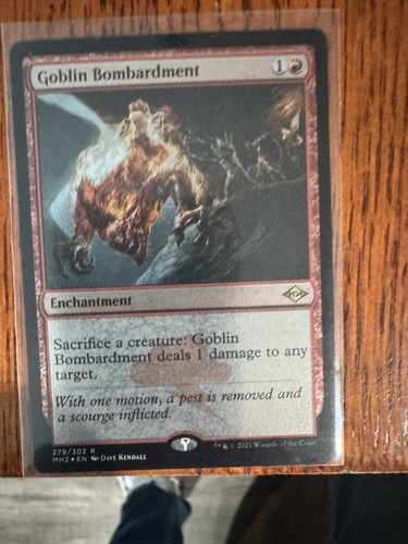 Goblin Bombardment (Foil Etched) #279 (NM) Modern Horizons 2 MH2 Magic