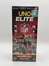 UNO Elite NFL 2025 Core Edition Card Game Mattel Starter Pack