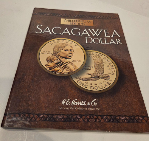 Millennium Edition Sacagawea Dollar, H.E. Harris & Co. Coin Folder