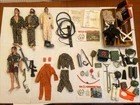 Vintage 1970’s GI Joe Adventure Team Huge LOT - 12” Figures & Assessories