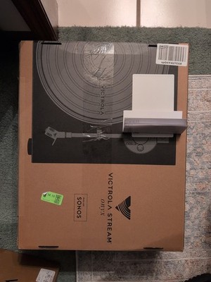 New Sonos VICTROLA Stream Onyx Turntable 2 Speed Record Player - Green