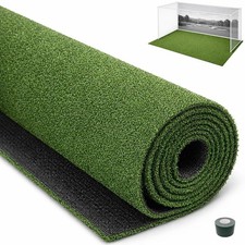DCQ Golf Simulator Turf Flooring, Mat for Indoor Home 10x6ft, Green