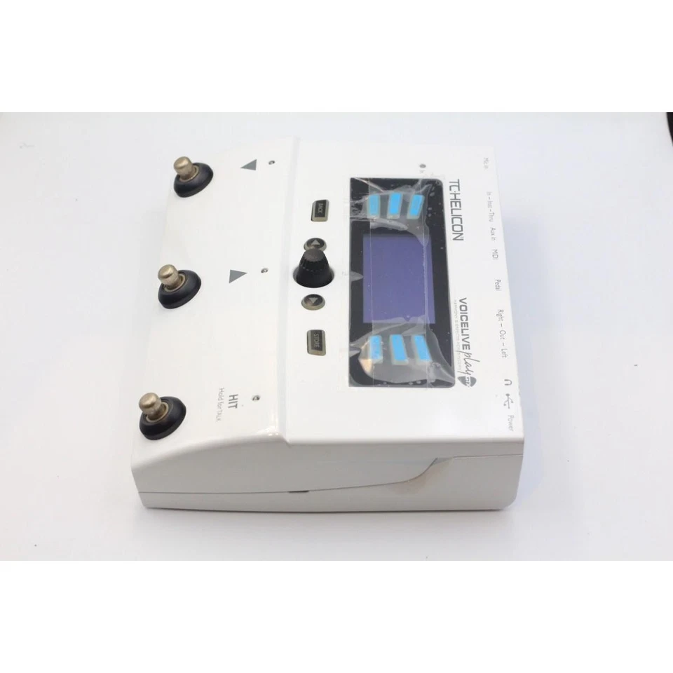 TC-Helicon VoiceLive Play GTX Vocal & Guitar Effects Pedal Effector White - Image 2 of 4