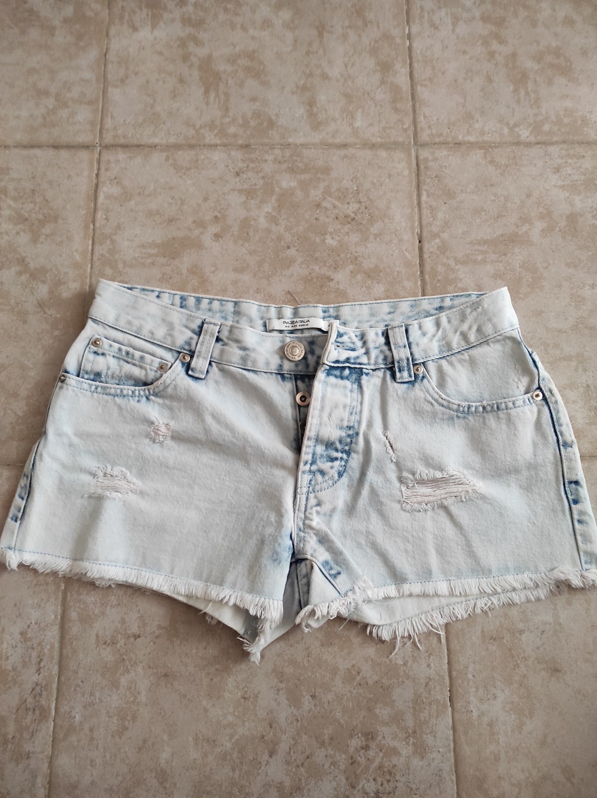 Jeans Corti Piazza Italia Taglia 42