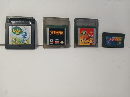 Lot De Jeux GameBoy Color / Advance - Inclut Pokémon Pinball - Très Bon état Avec Boîtes