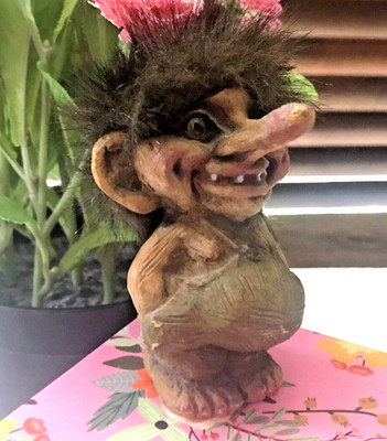 Nyform Norwegian Troll Boy Hands In Pockets Cute Mythical Creature NORWAY Defect
