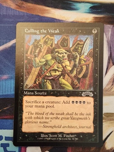 MTG Culling The Weak - Exodus NM