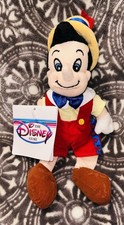 Disney Store Pinocchio Mini Bean Bag Plush With Original Tag