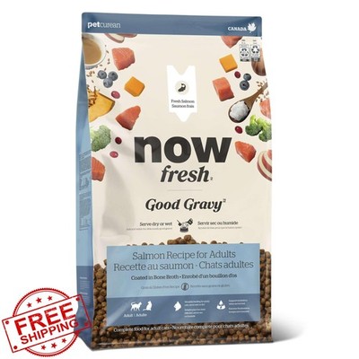 NOW FRESH Adult Dry Cat Food, Salmon Recipe, Grain-Free, 3 lbs