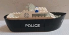 LEGO Vintage Town Police Boat 709 Near Complete 1978 Missing Minifigure & Weight