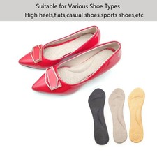 Silicone Gel Insoles High Heel Inserts Non-slip Foot Pains Relief Soles Pads