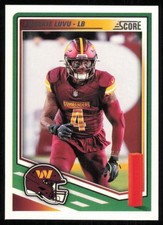 2025 Score #108 Frankie Luvu Washington Commanders
