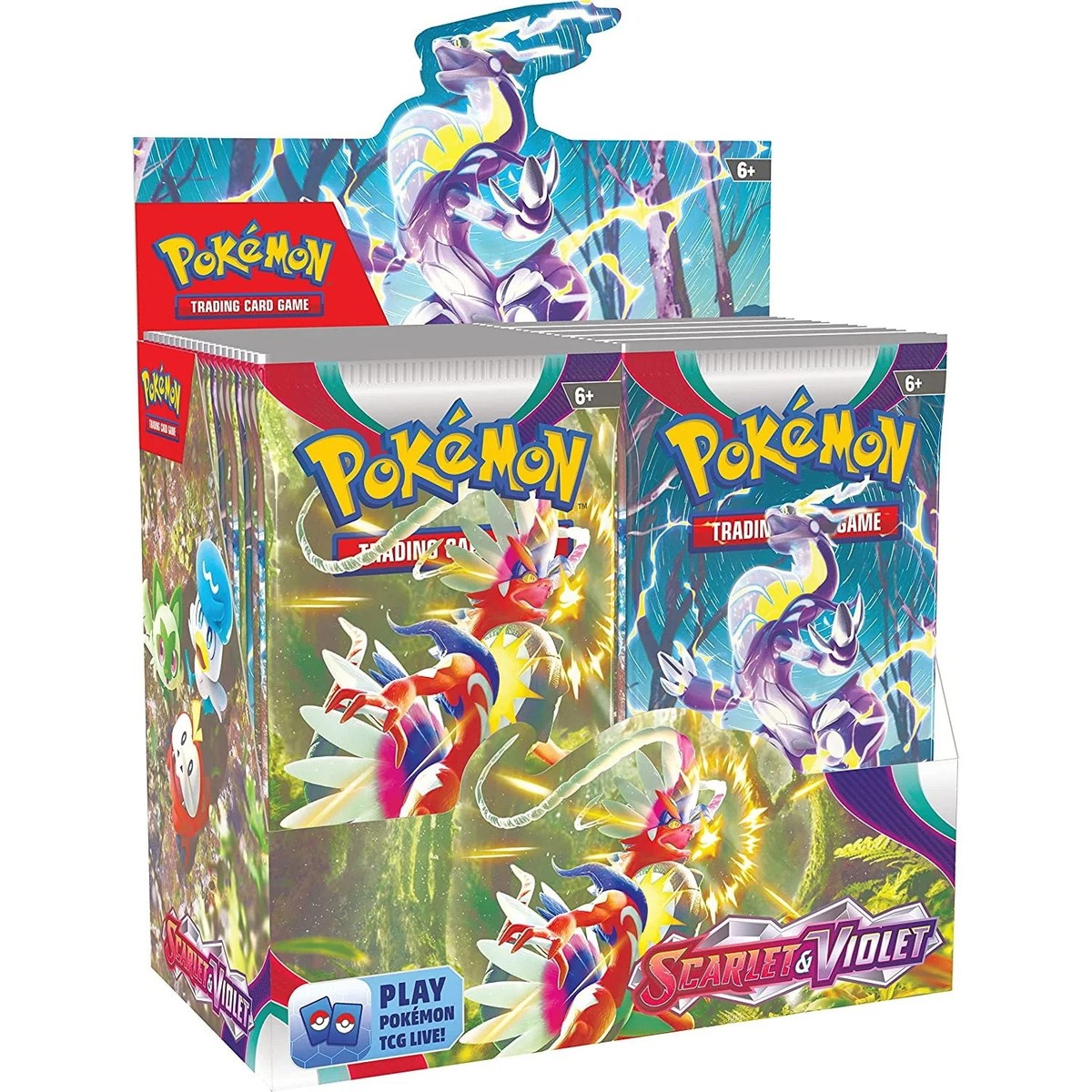 pokemon tcg 36 booster pack Pokmon TCG: Scarlet & Violet 08 Surging Sparks- Display Pa The Eternal Forge The bond they share empowers them to act as one in battle as they push their strength to the limit Pokemon Scarlet & Violet Journey