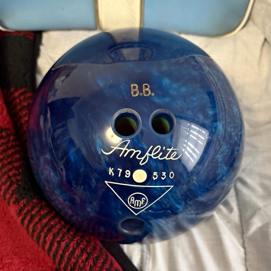 超希少ボーリングボールの超名品　AMF Amflite 14lb　バッグ付き 超希少ボーリングボールの超名品 AMF Amflite 14lb バッグ付き 超希少