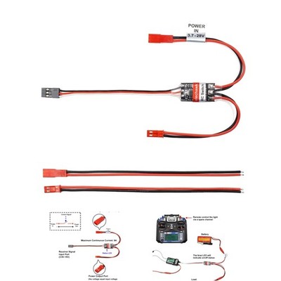 Versatile RC Remote Control Switch Relay with Safe-Protection Functionality
