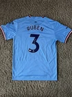 Ruben Dias Hand Signed Autographed Manchester City Puma Soccer Jersey (Beckett)