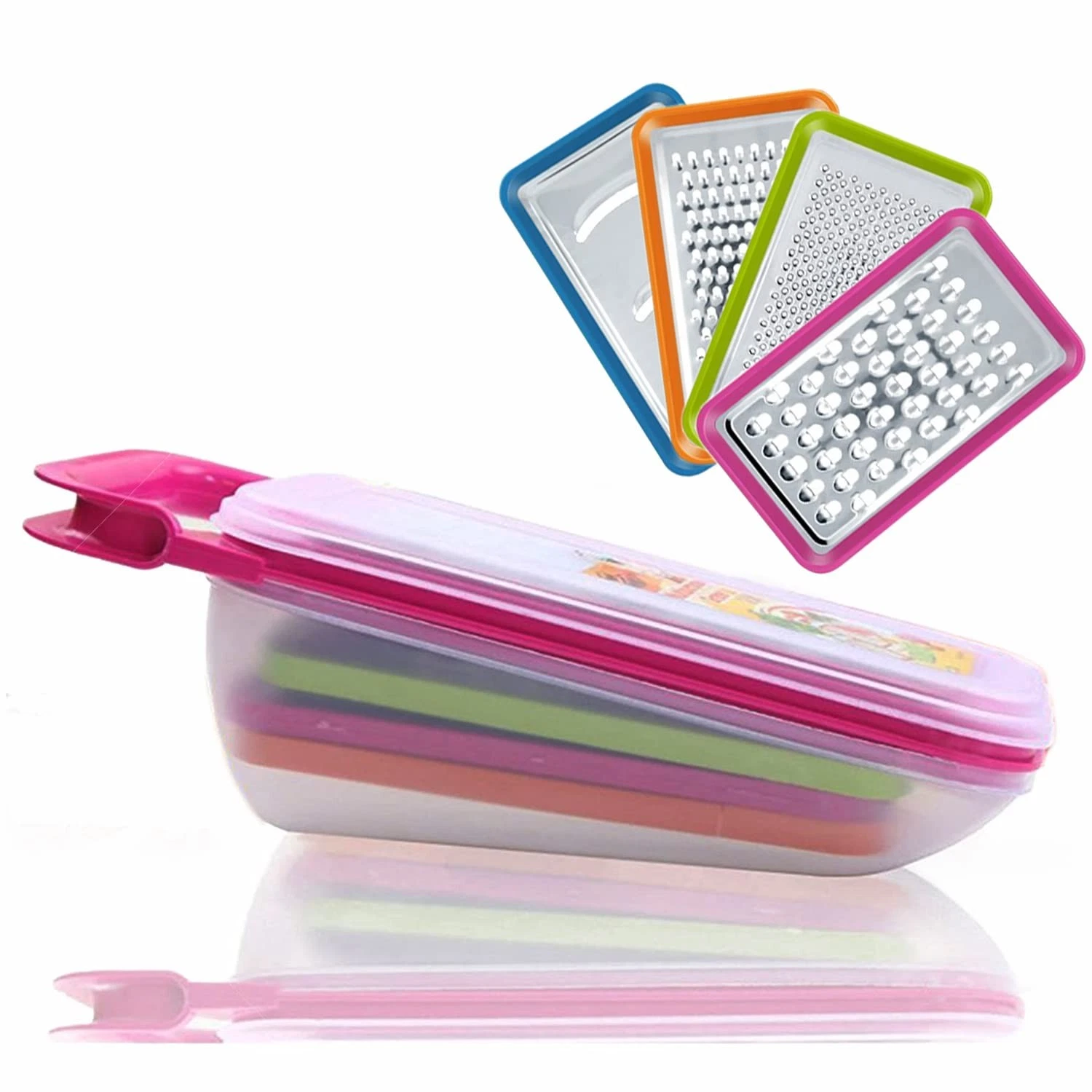 Stainless Steel Zester Grater, Zest/Slice Citrus & Lemon Cheese Potatoes, Fru...