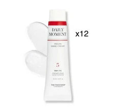 THE FACE SHOP Daily Moment Vegan Hand Cream Midnight Street 5 Lot of 12 Exp2025
