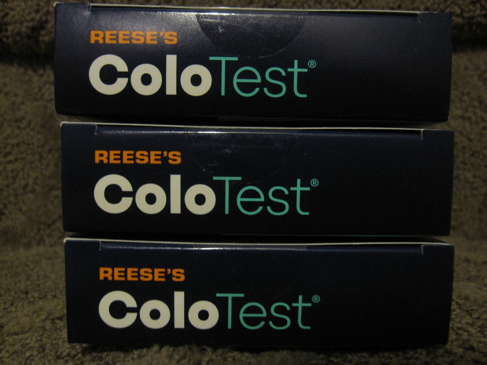 3 Pack Reese's Colo Test Immunochemical Fecal Occult Blood Test (iFOB)~Free Ship
