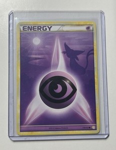 Pokemon Psychic Energy (Espeon) HeartGold SoulSilver 119/123 Common 2010