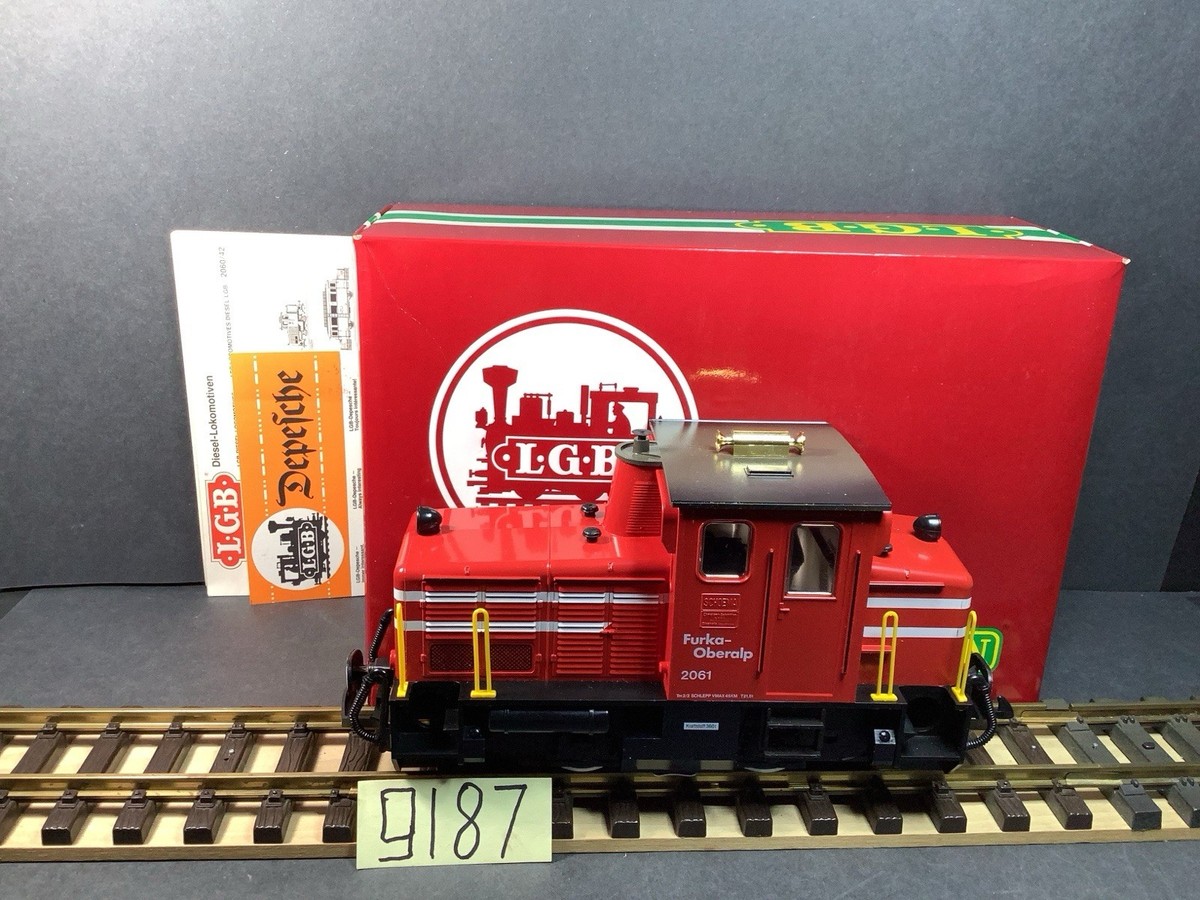 トップス LGB LGB 2061 G Scale Diesel Switcher in OB Pre-owned for sale online