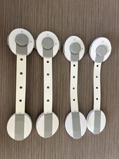 New Fridge Locks for Kids 4 Pack Baby Proof - Strong Adhesive - Professional