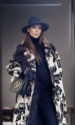 Damen Oversized Mantel Ledergürtel Limited Edition Größe XS