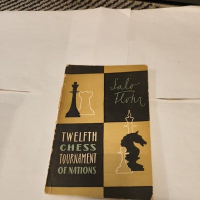 Twelfth chess tournament of nations Ultra rare English translation 