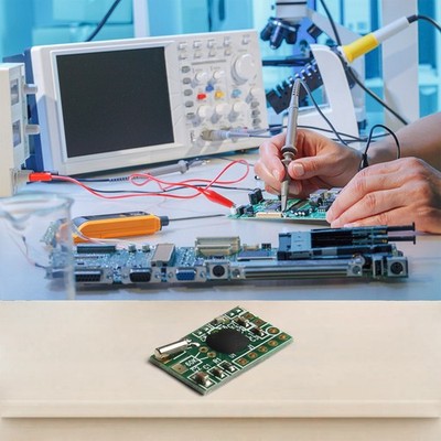 DCF77 Empfängermodul FR4 PCB 22,0x13,5x1,0 mm DCF/77,5KHz Single Freq