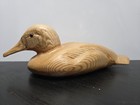 Hand Carved Wooden Duck — photo 1