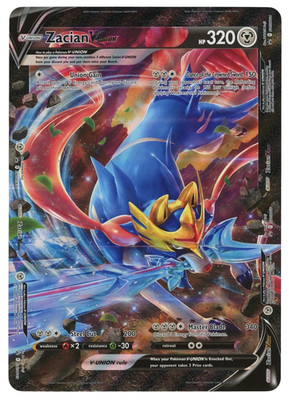 POKEMON ZACIAN V-UNION SWSH165 SWORD & SHIELD PROMO OVERSIZED JUMBO