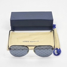Louis Vuitton Z1019W Monogram Clockwise Sunglasses Dark Gun - PLEASE READ 
