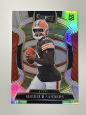 2025 Select Shedeur Sanders Silver Prizm RC #54 Cleveland Browns