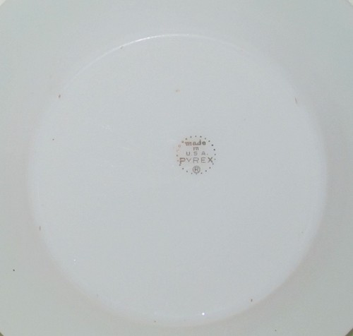 Pyrex Dinnerware LIME GREEN Band Large Salad Plate - Picture 2 of 2