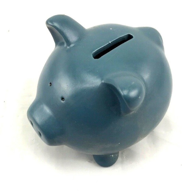 Ceramic Piggy Bank rubber stopper baby kids eBay