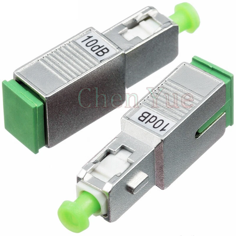 2pcs SC APC female to Male Optica Fixed Attenuator Fiber Connector Fiber Coupler - Image 3 of 4
