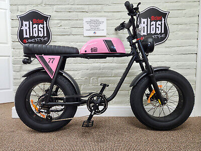 Michael Blast Outsider Pink Fuel Tank Battery Cover & Side Michael Blast Outsider Pink Fuel Tank Battery Cover & Side
