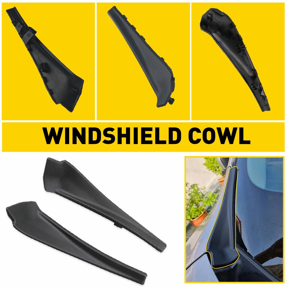 2014-2020 Nissan Rogue Windshield Wiper Cowl Panel Set Left & Right